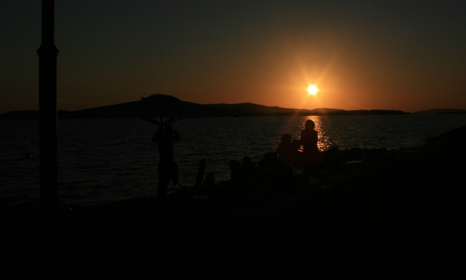 Abendstimmung in Kroatien