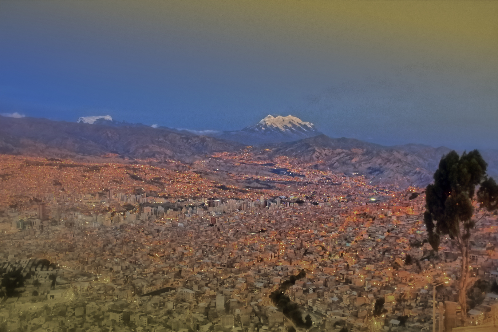 Abendstimmung in La Paz