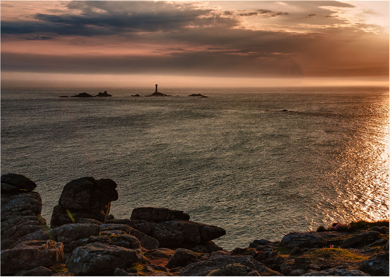 Abendstimmung in Lands End, Cornwall