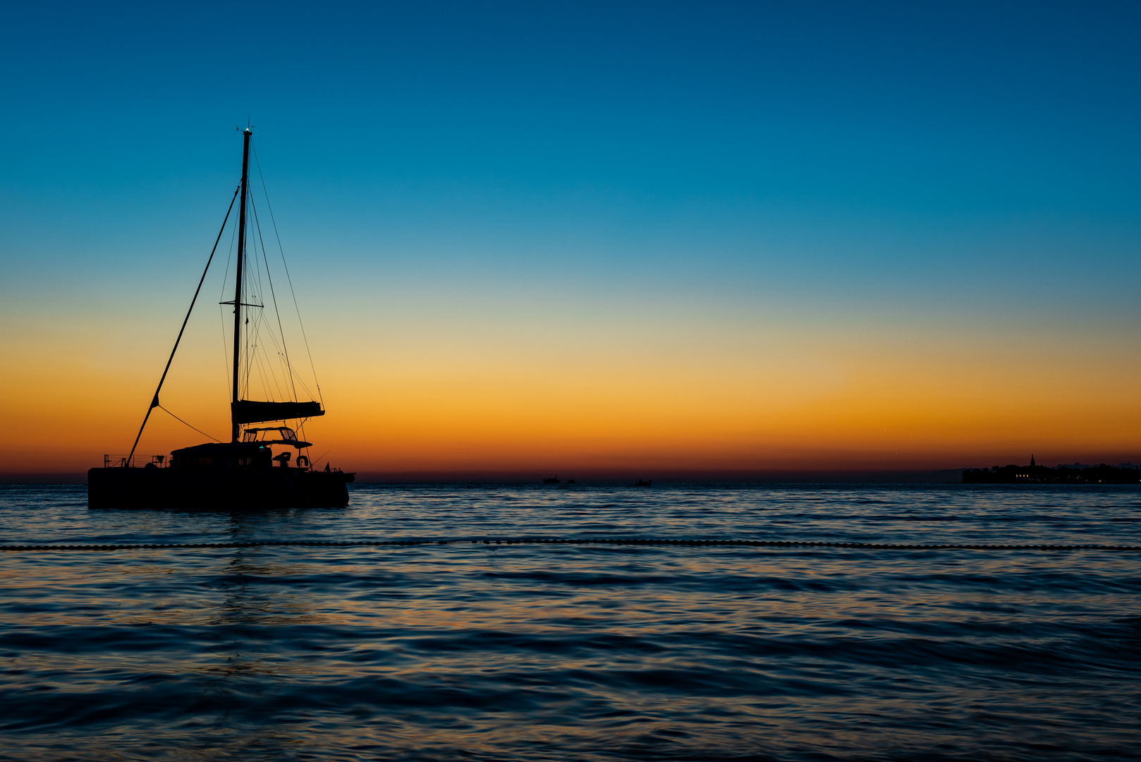 Abendstimmung in Lanterna (Kroatien/Novigrad)