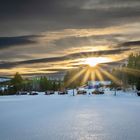 Abendstimmung in Lappland…