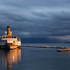 Abendstimmung in Lausanne am Genfer See