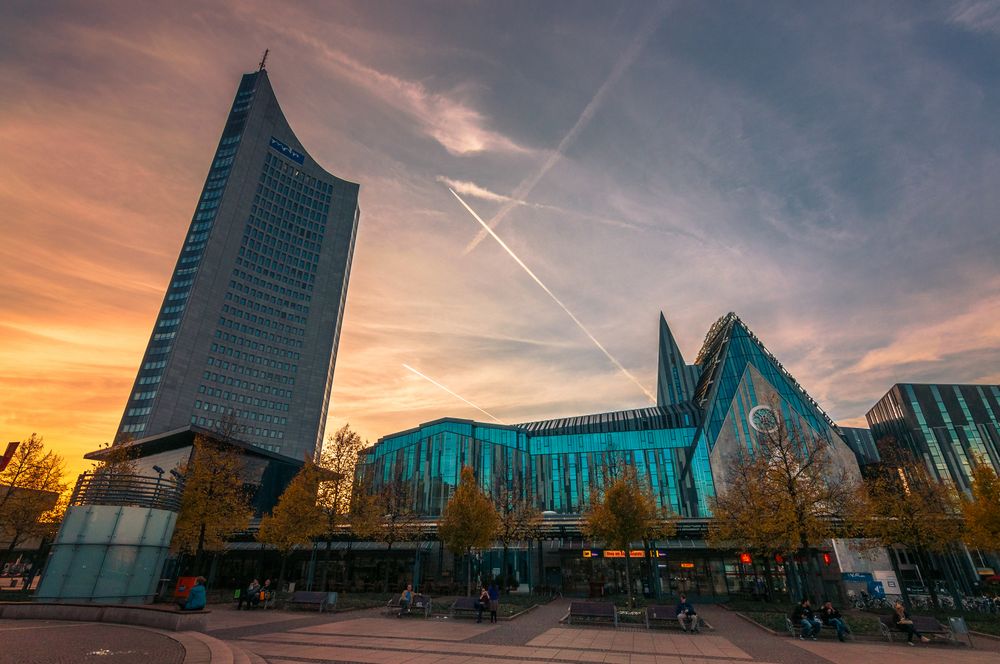 Abendstimmung in Leipzig