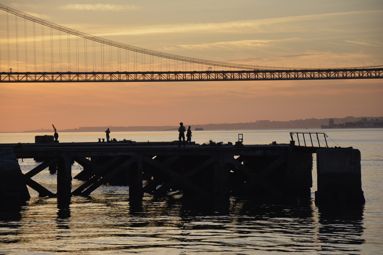 Abendstimmung in Lissabon