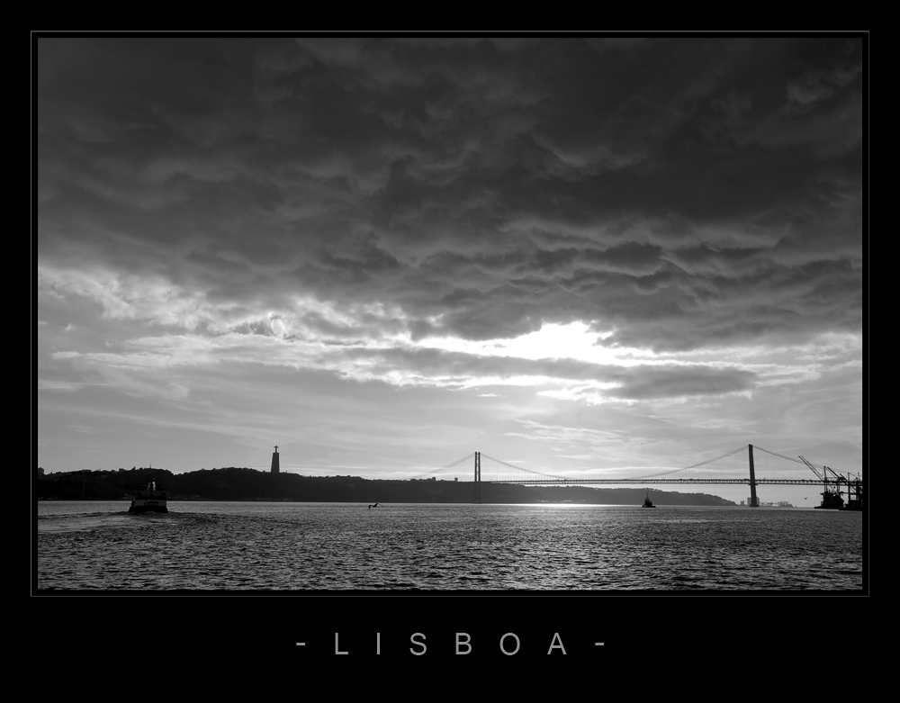 Abendstimmung in Lissabon