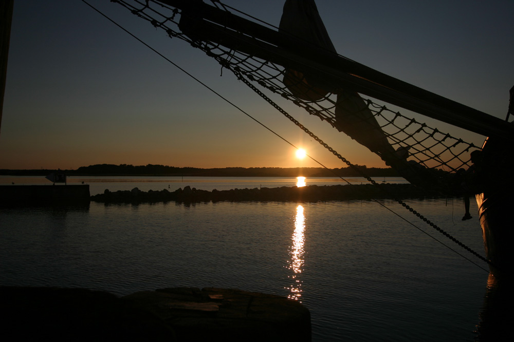 Abendstimmung in Maasholm