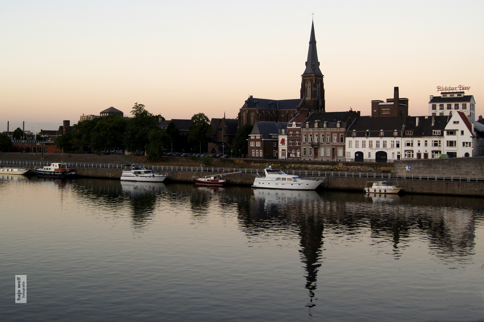 abendstimmung in maastricht