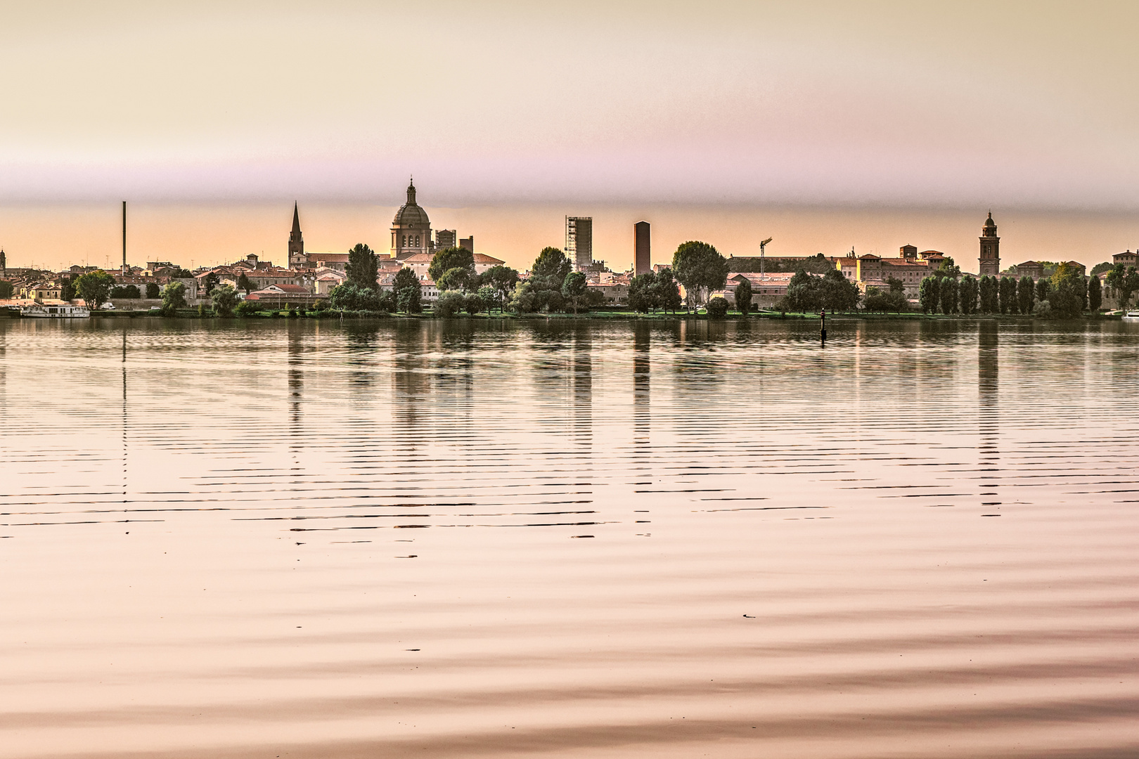 Abendstimmung in Mantua