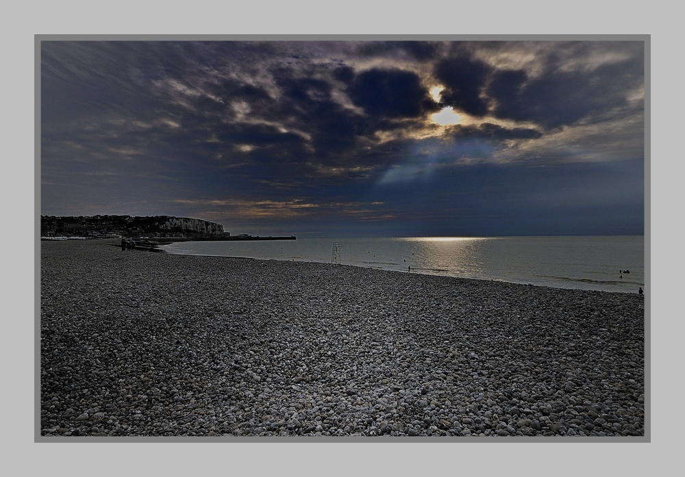 Abendstimmung in Mers-les-Bains