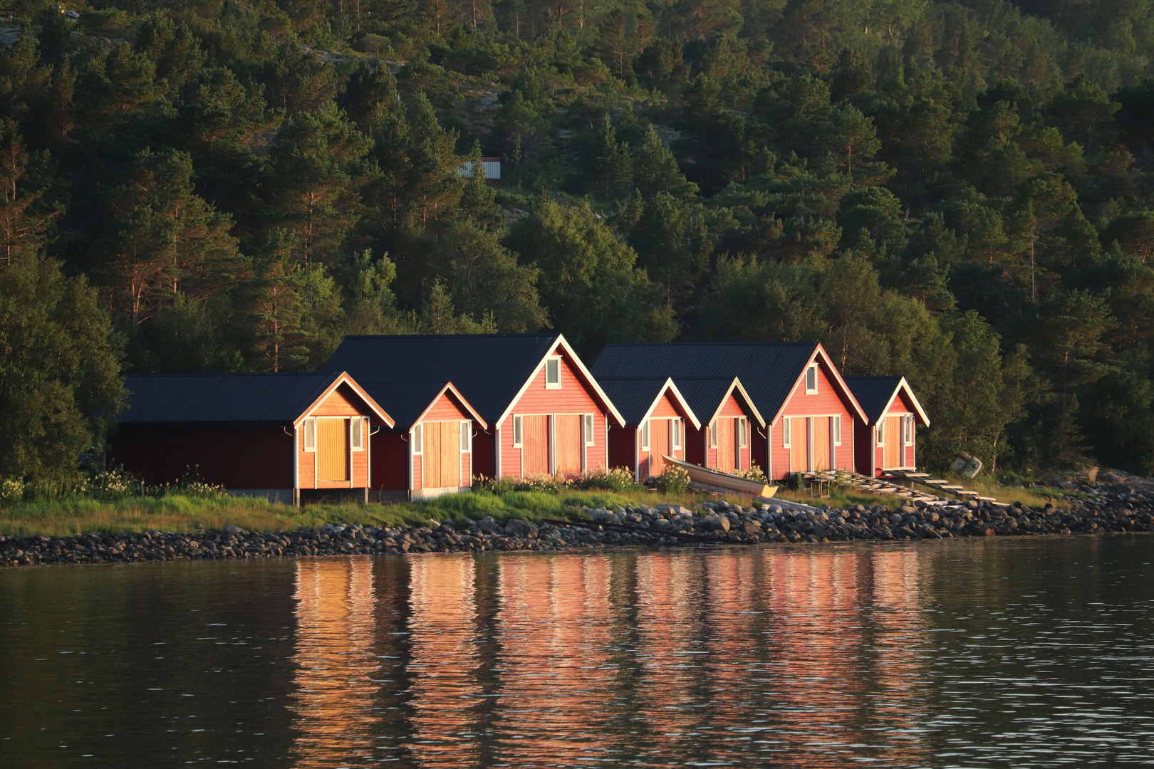 Abendstimmung in Mittelnorwegen