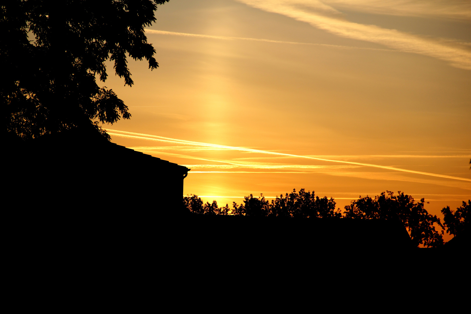 Abendstimmung in Monheim am Rhein