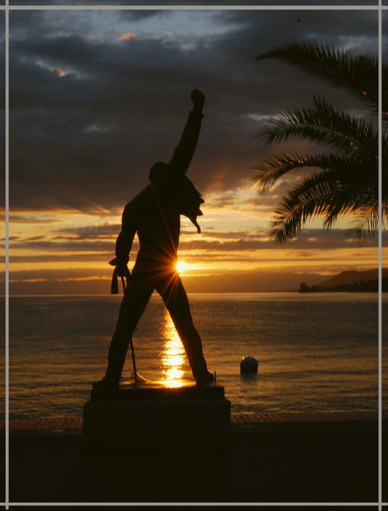 Abendstimmung in Montreux