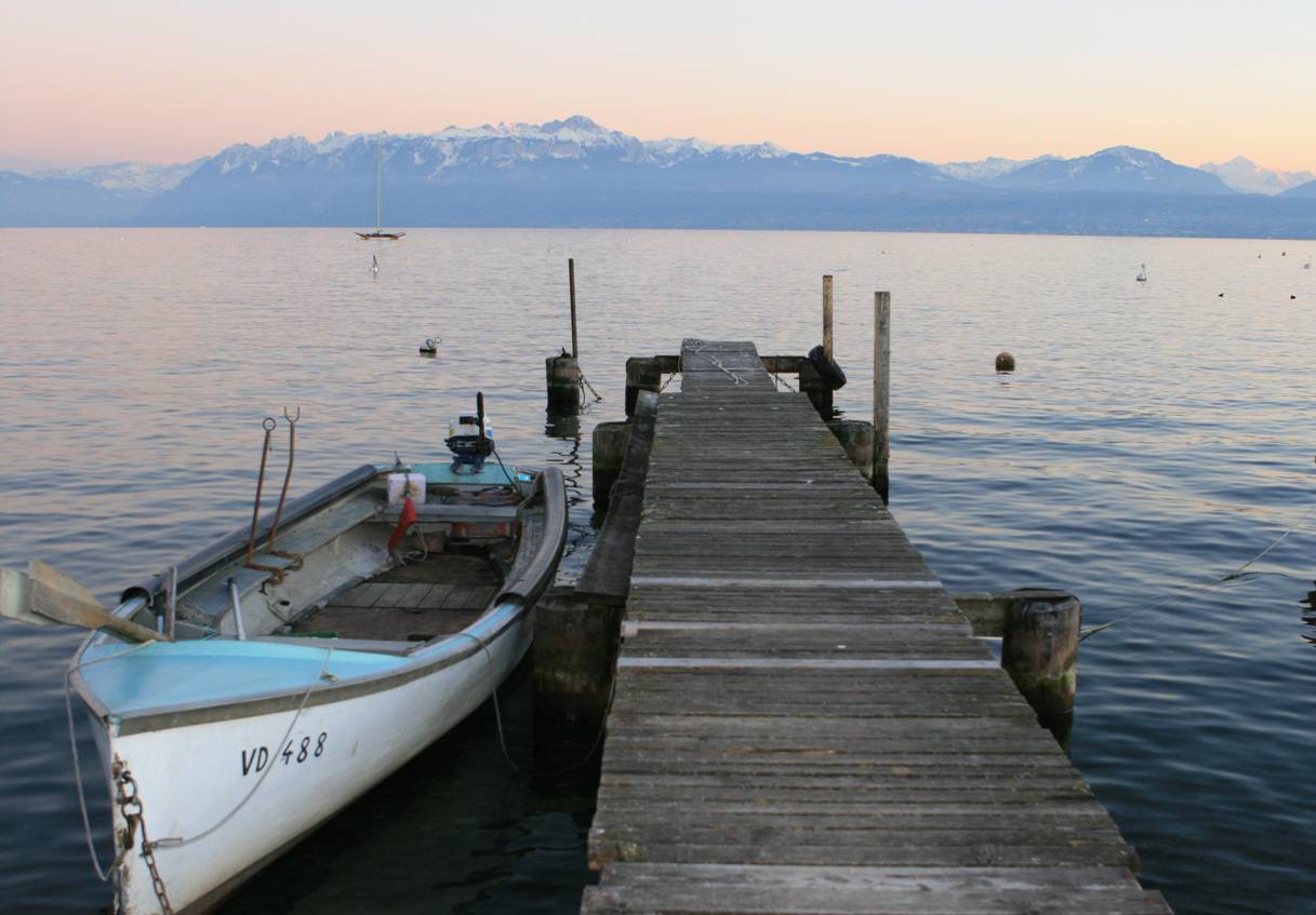 Abendstimmung in Morges