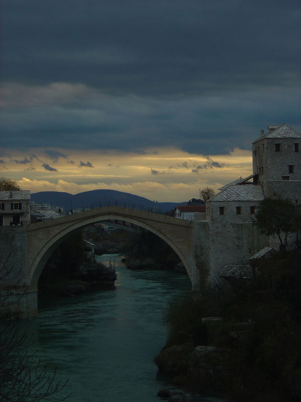 Abendstimmung in Mostar