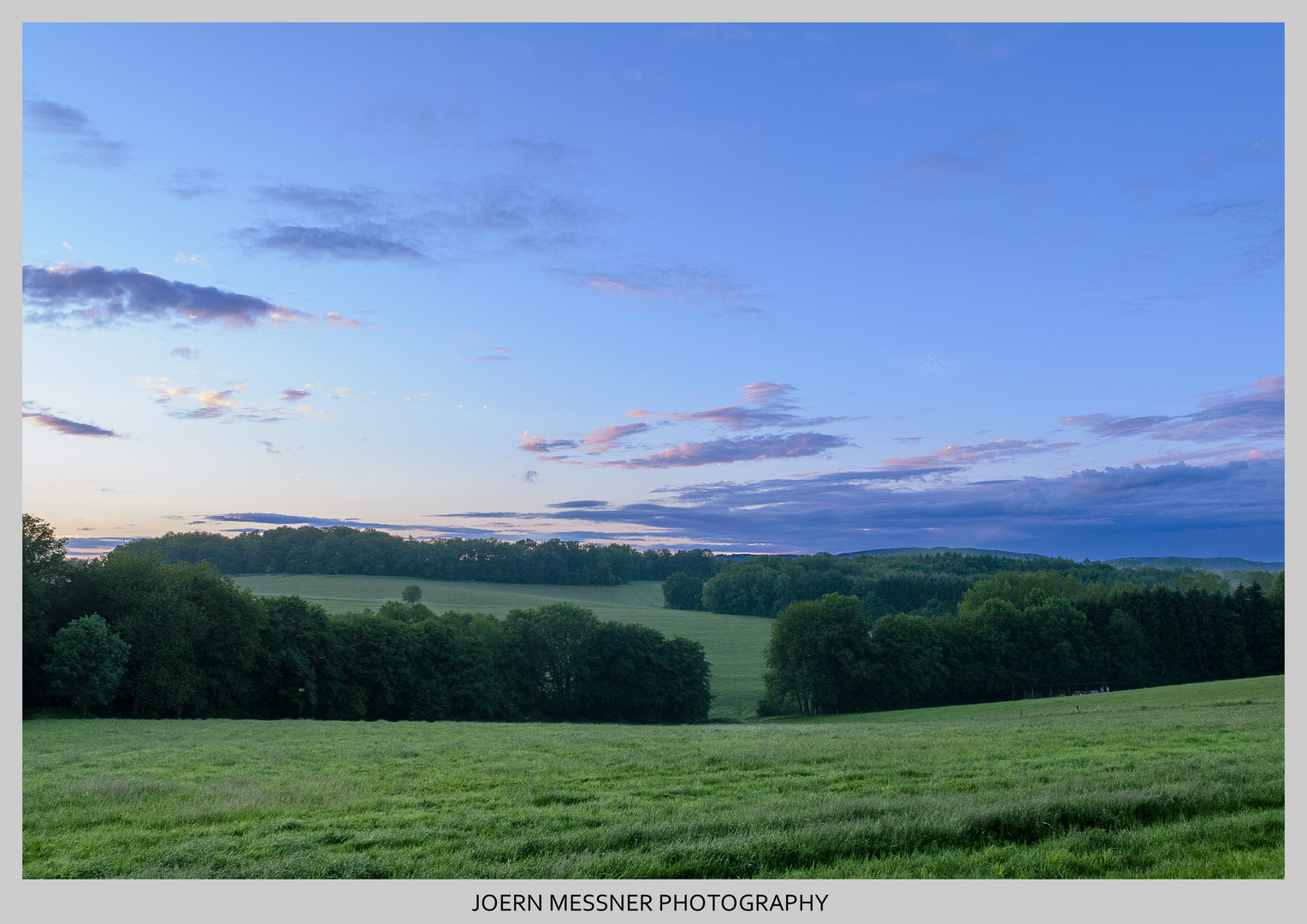 Abendstimmung in Much