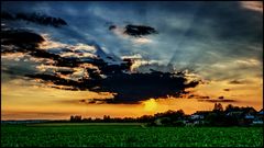 Abendstimmung in Mülheim an der Ruhr 1