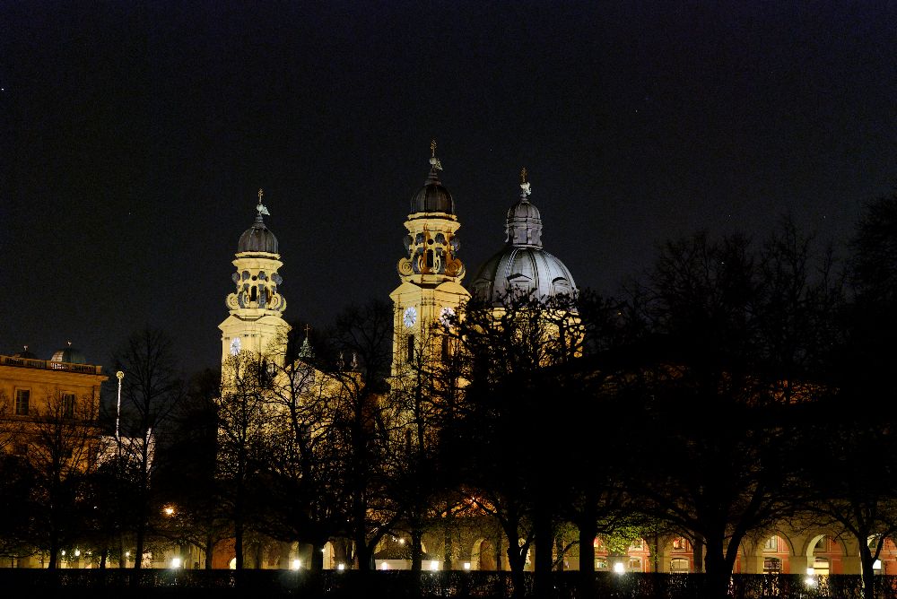 Abendstimmung in München