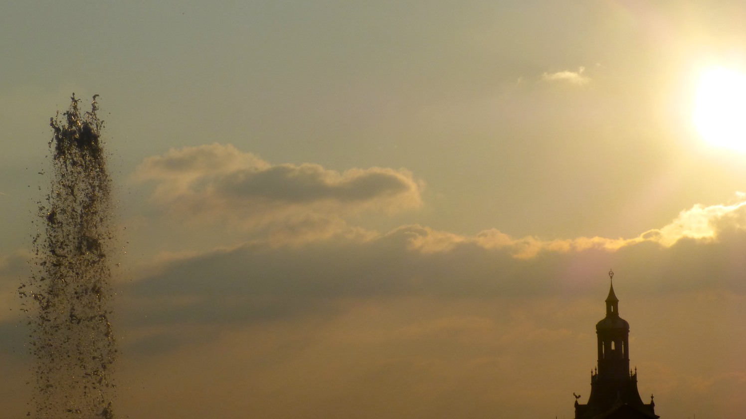 Abendstimmung in München