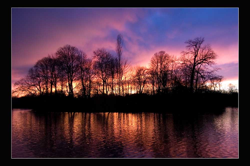 Abendstimmung in München