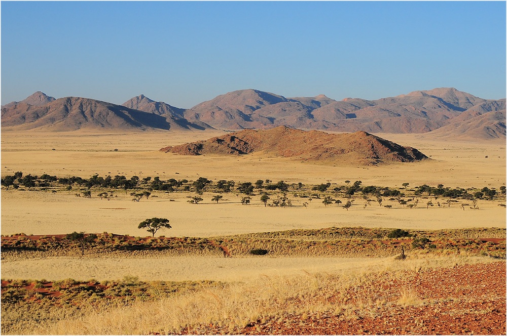 Abendstimmung in Namibia