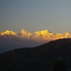 Abendstimmung in Nepal