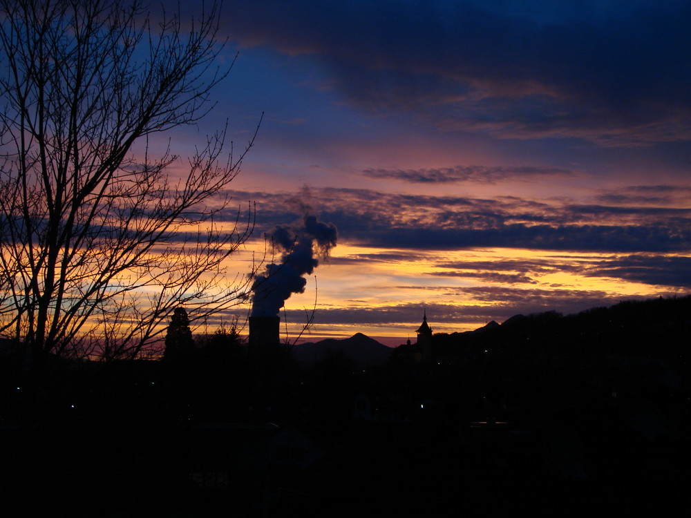 Abendstimmung in Niedergösgen