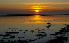 Abendstimmung in Norddeich am Wattenmeer