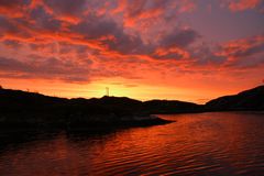 Abendstimmung in Norwegen