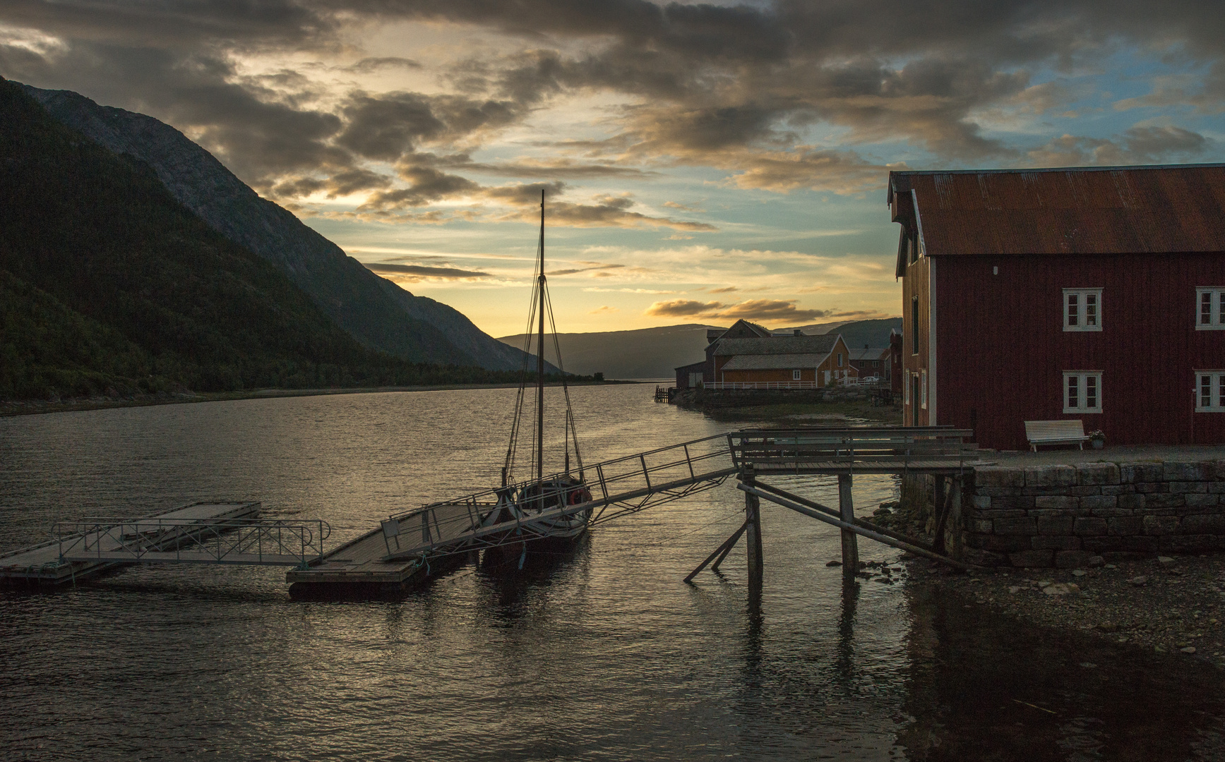 Abendstimmung in Norwegen