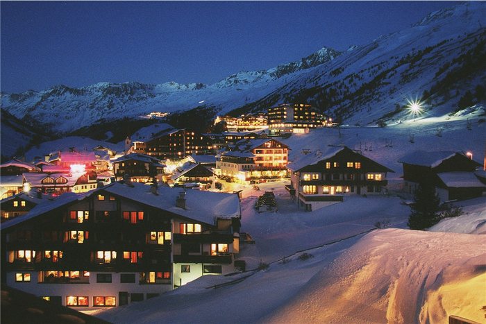 Abendstimmung in Obergurgl