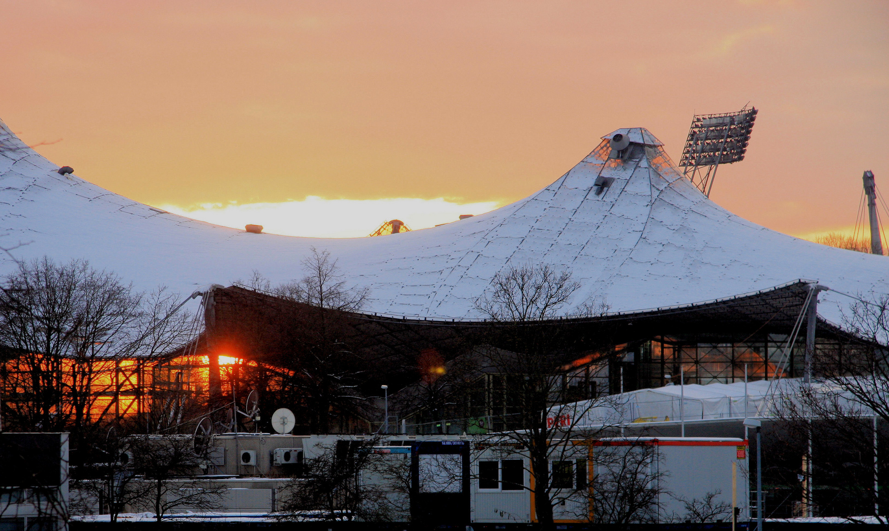 Abendstimmung in Olympiapark