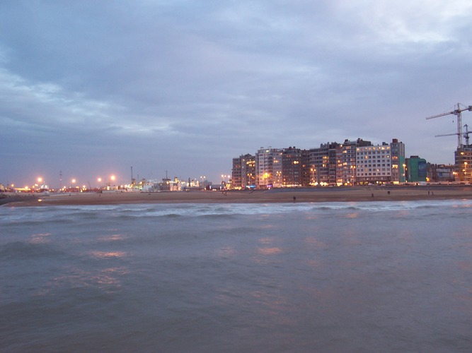 Abendstimmung in Ostende (Strand)1