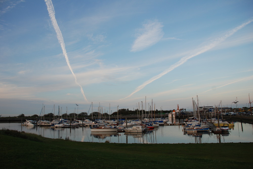 Abendstimmung in Ostfriesland