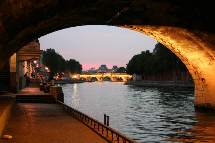 Abendstimmung in Paris