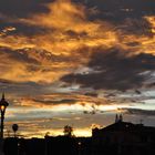 Abendstimmung in Phnom Penh Kambodscha, vor dem Gewitter