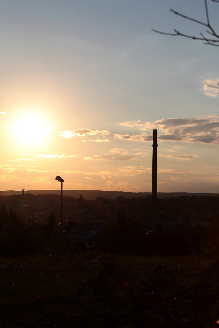 Abendstimmung in Plauen