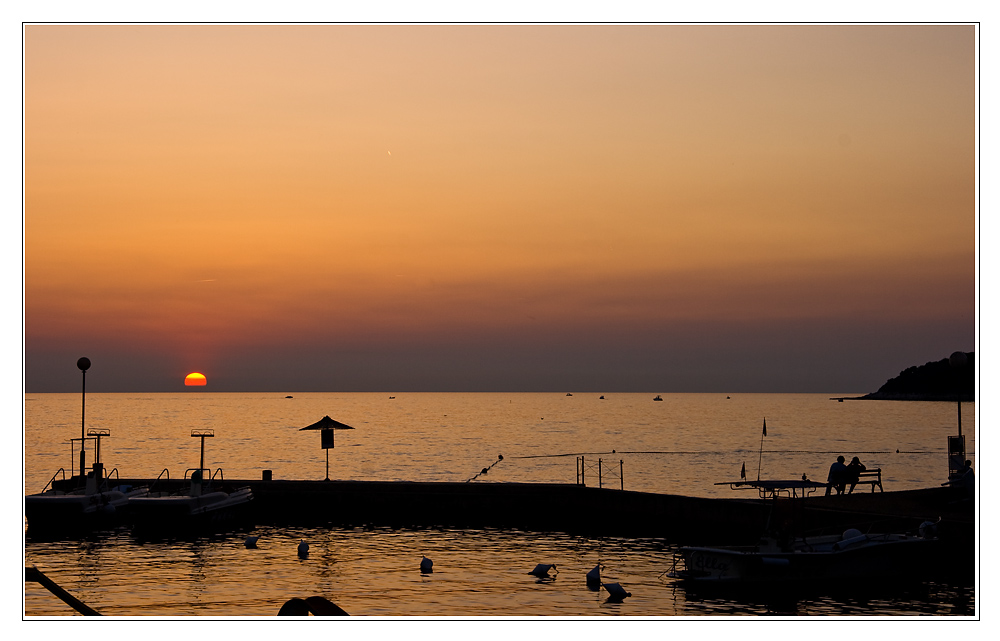 Abendstimmung in Porec