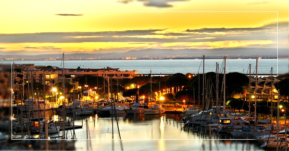 Abendstimmung in Port Carmargue