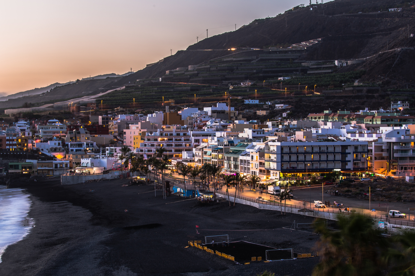 Abendstimmung in Puerto Naos