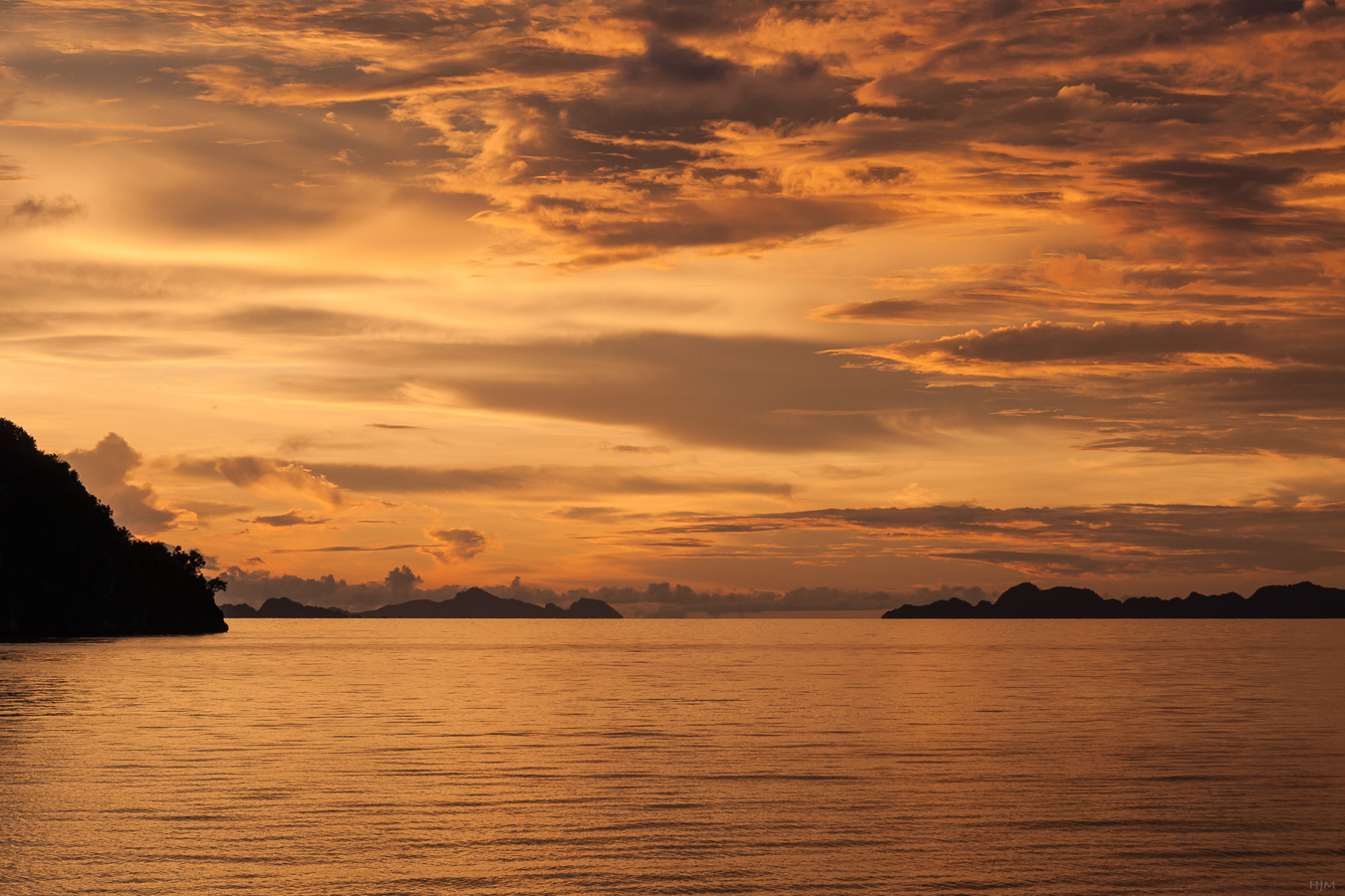 Abendstimmung in Raja Ampat