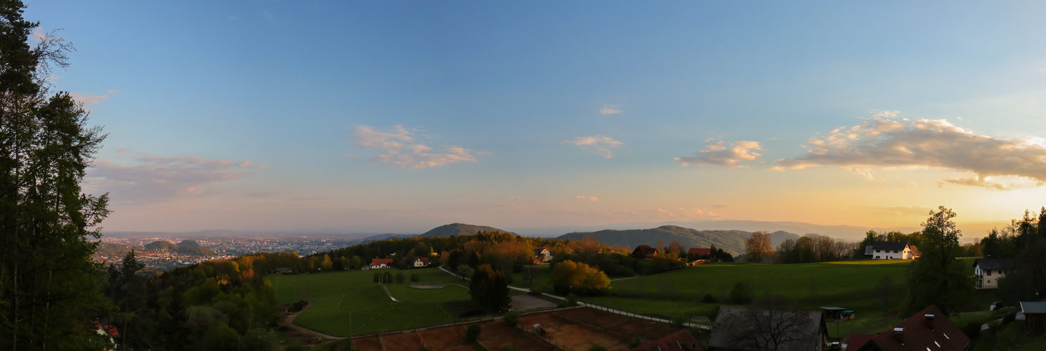 Abendstimmung in Rannach