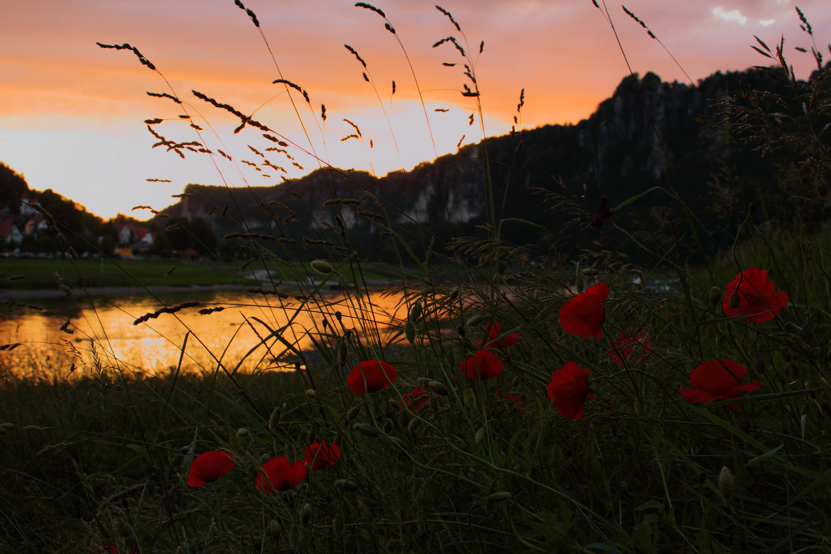 Abendstimmung in Rathen