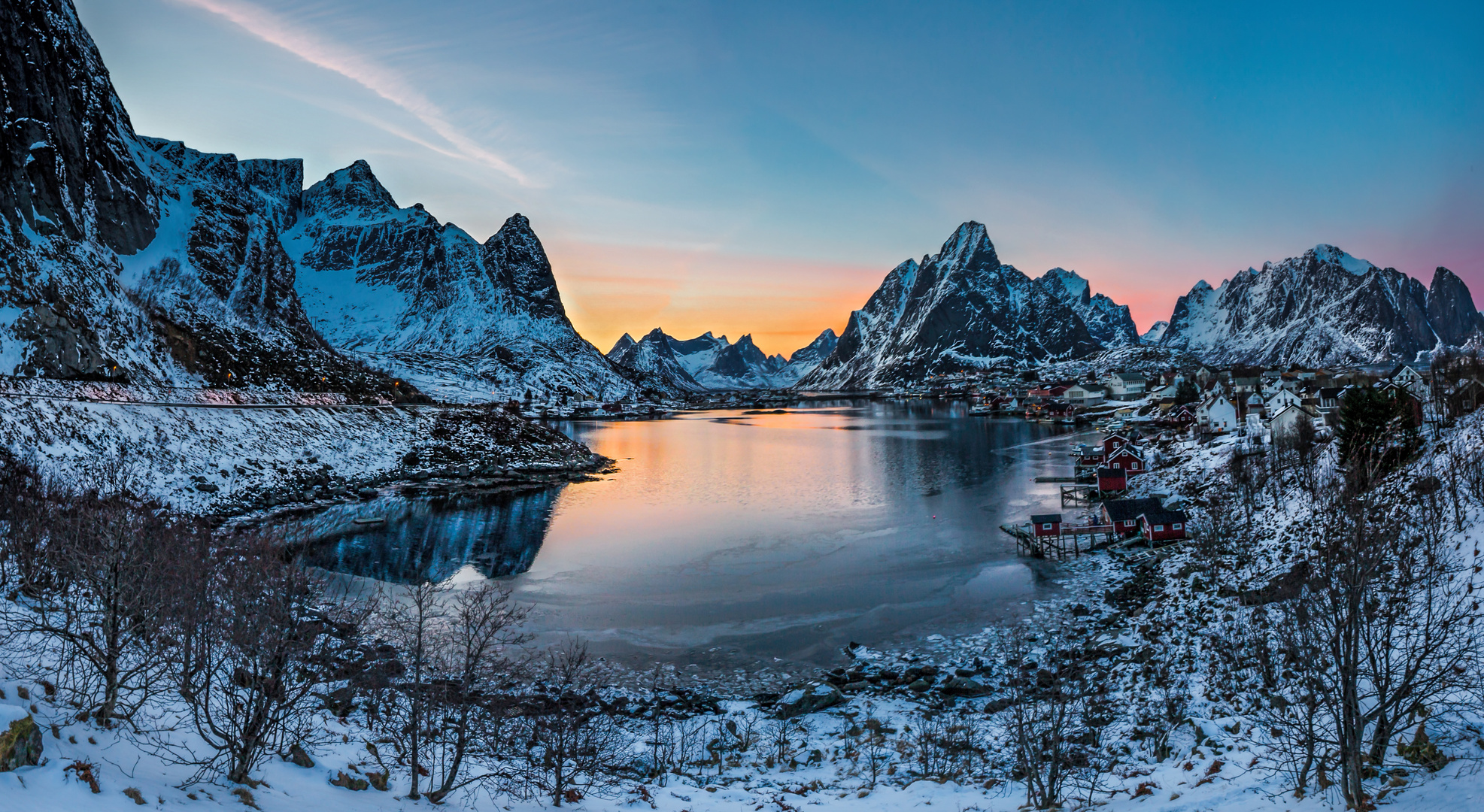 Abendstimmung in Reine