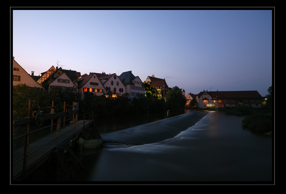 Abendstimmung in Riedlingen...