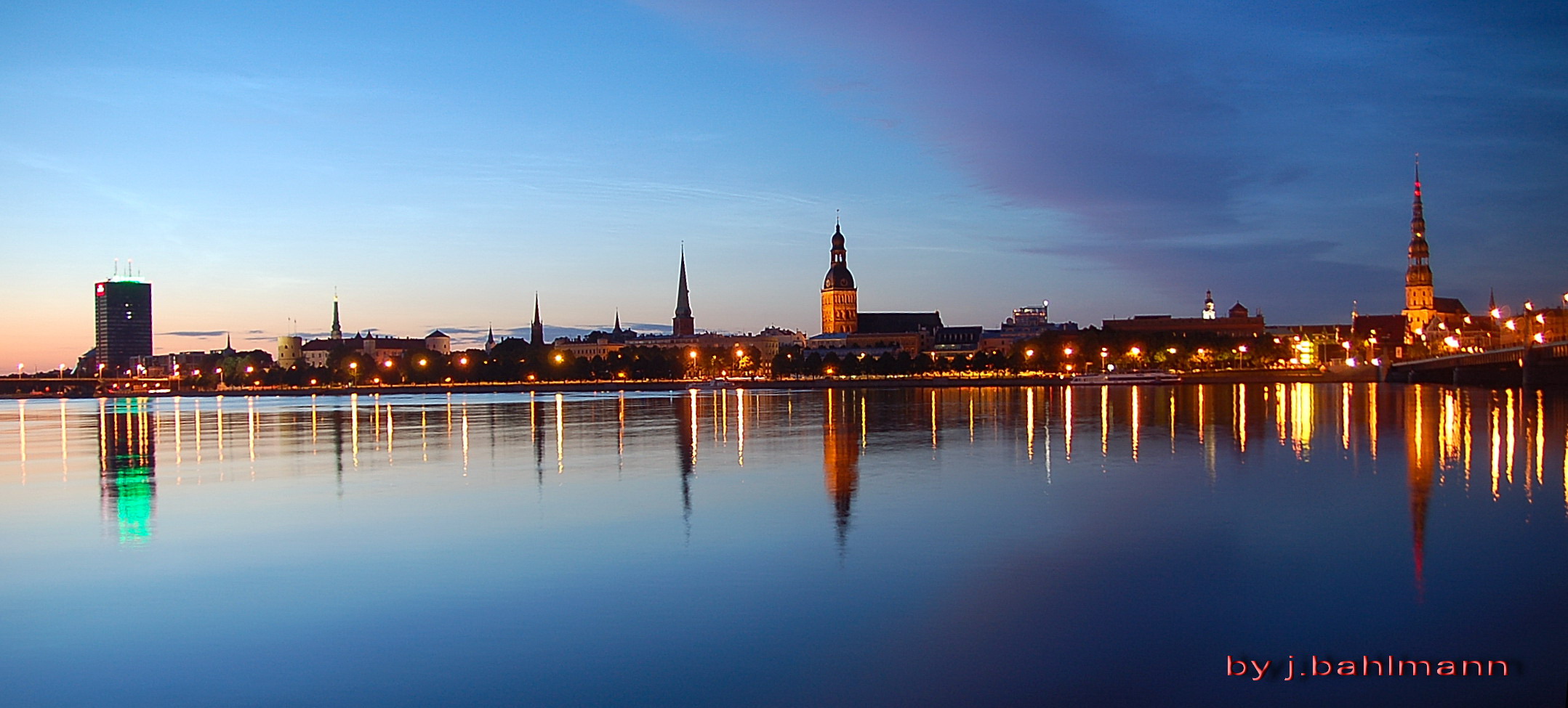 Abendstimmung in Riga