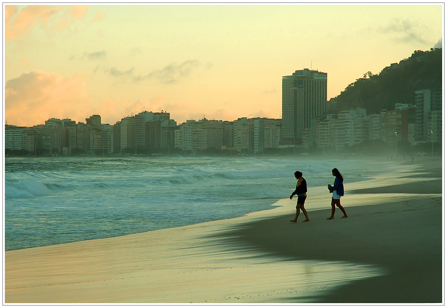 Abendstimmung in Rio de Janeiro...