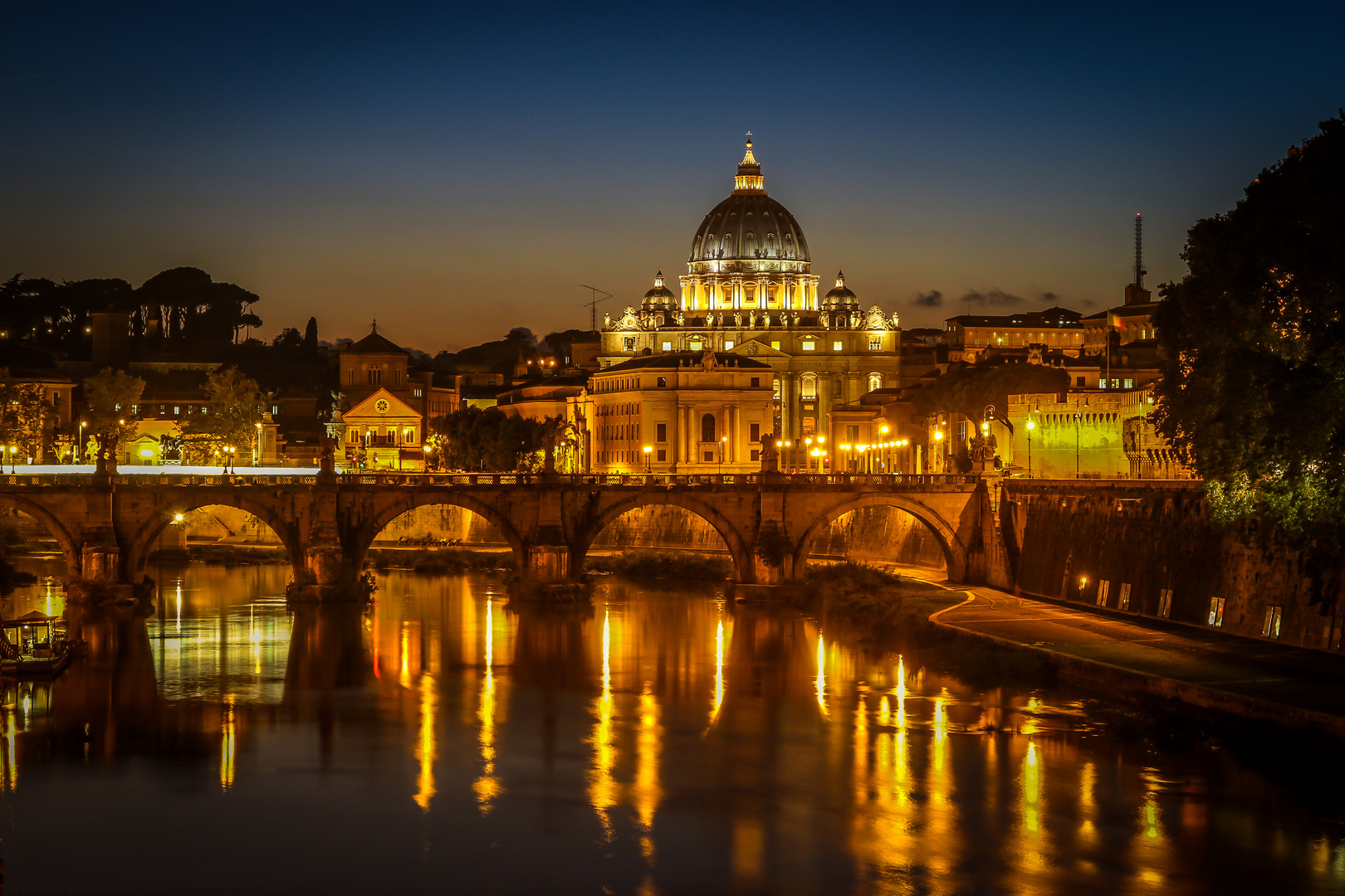 Abendstimmung in Rom