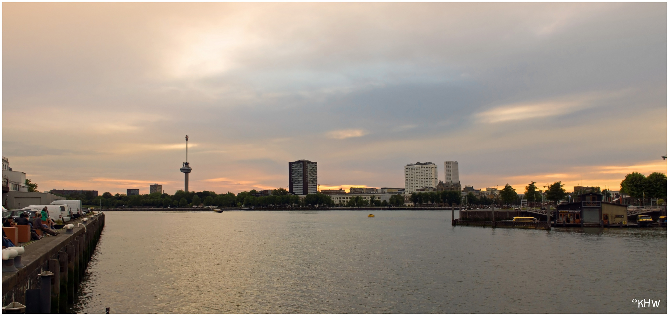 Abendstimmung in Rotterdam (NL)