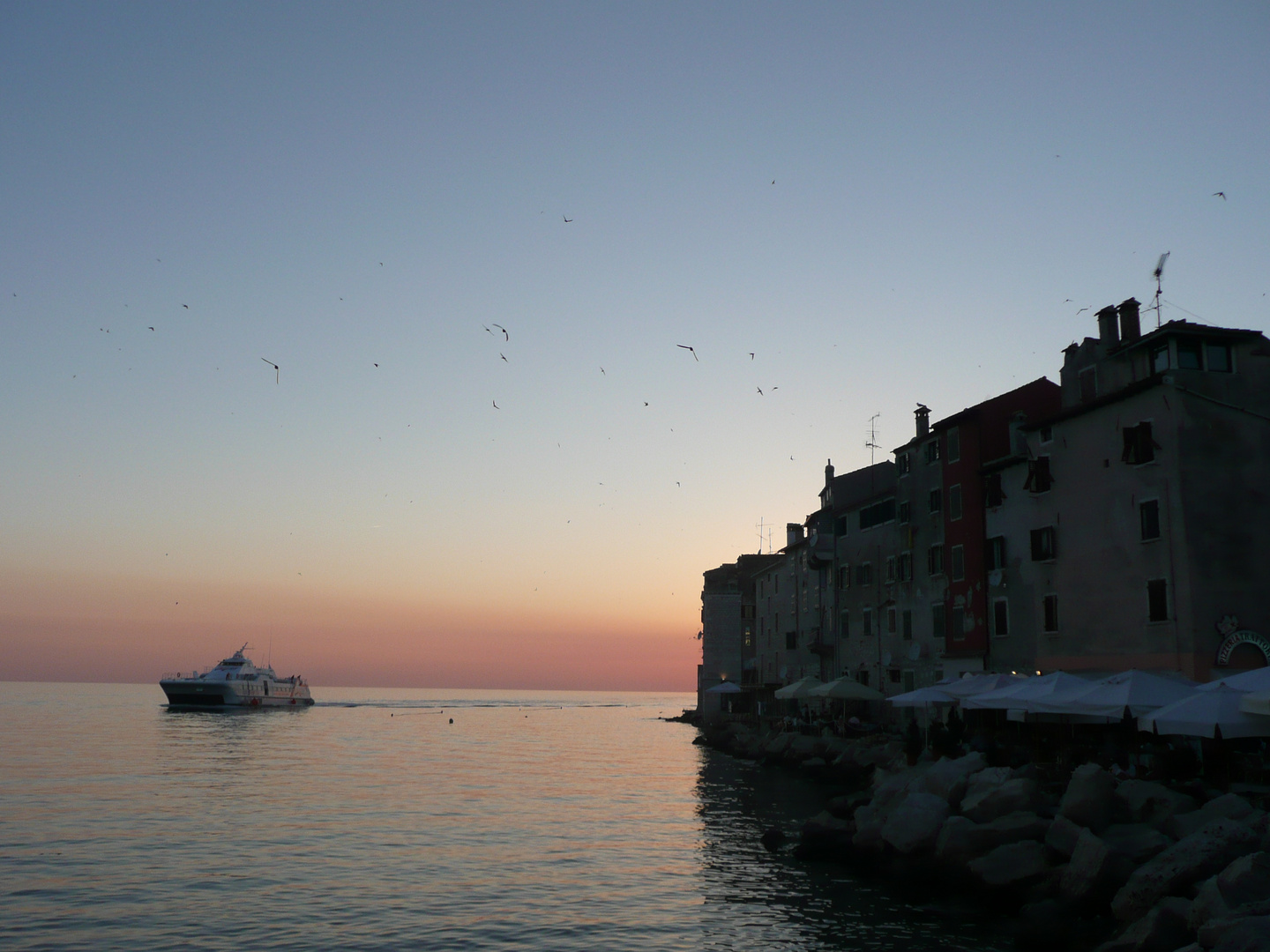 Abendstimmung in Rovinj