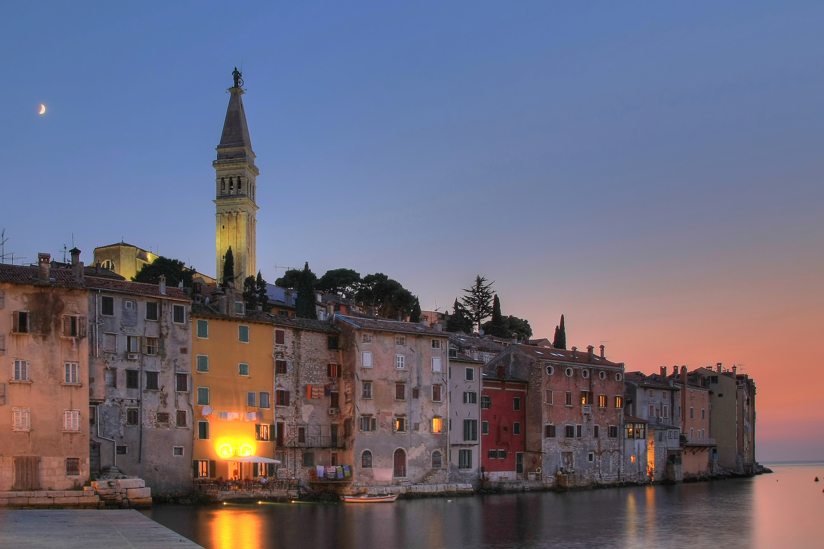 Abendstimmung in Rovinj